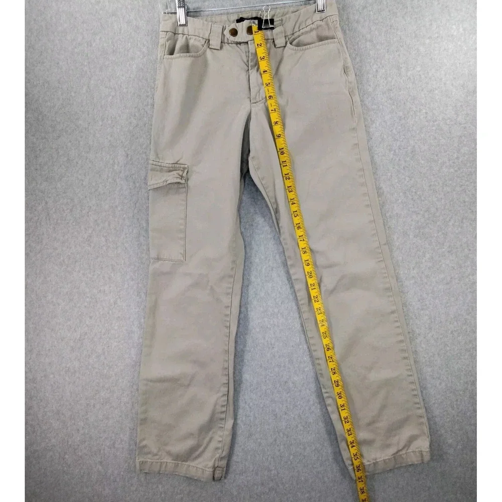Women's Forever 21 Size XS‎ Frayed Hem Like Cargo Beige Pants📸SEE PIC📏📸